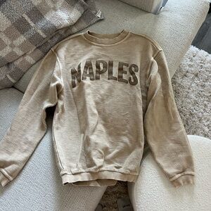 Naples Corded Sweatshirt
